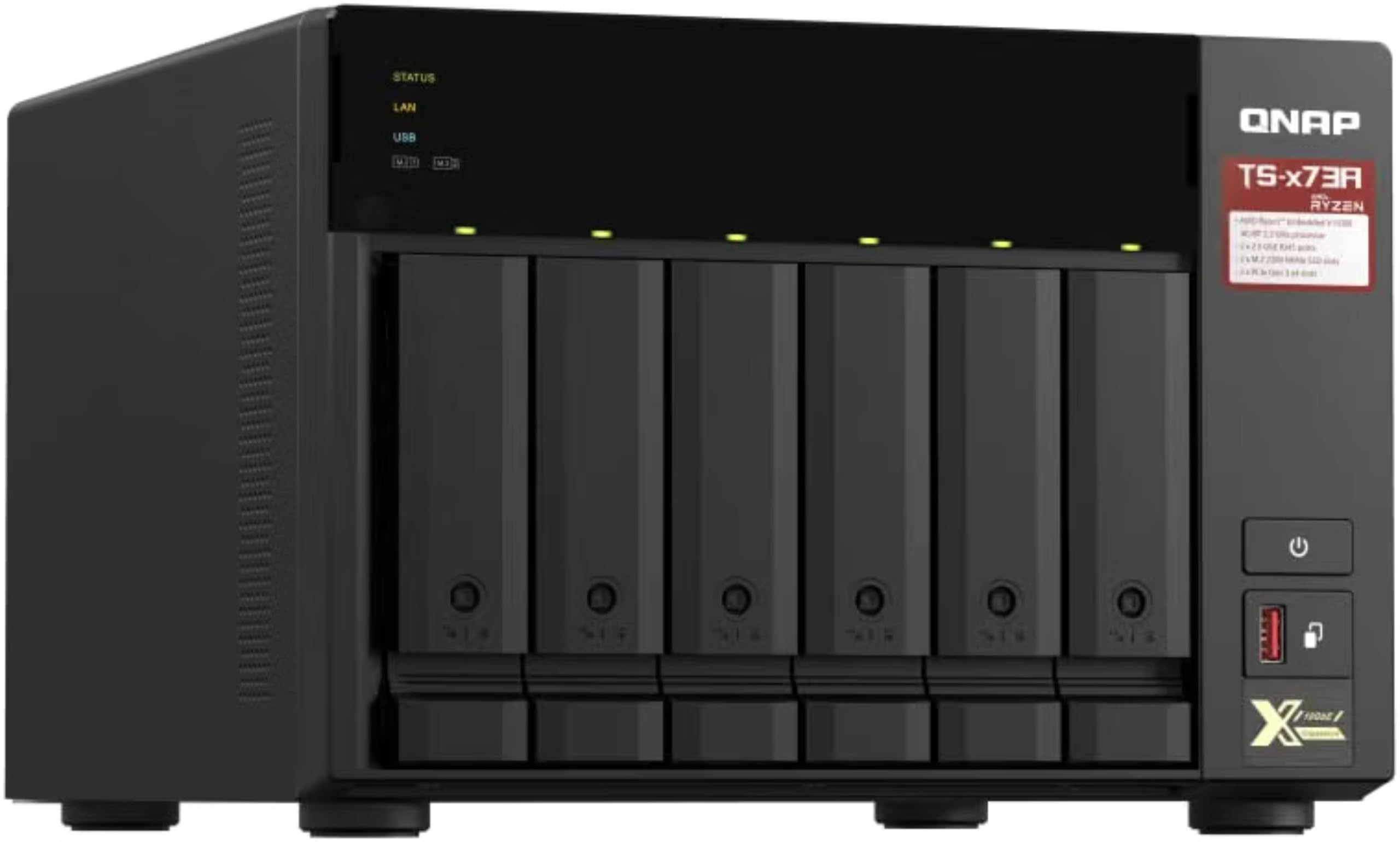 Amazon.co.jp: 「旧モデル」QNAP(キューナップ) TS-673A AMD Ryzen